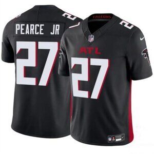 Mens Youths  Kids James Pearce Jr Black Vapor Stitched Jersey